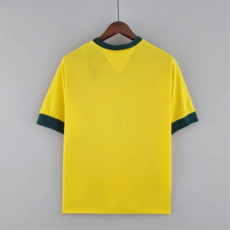 1970 Retro Brazil Home Jersey - Image 2