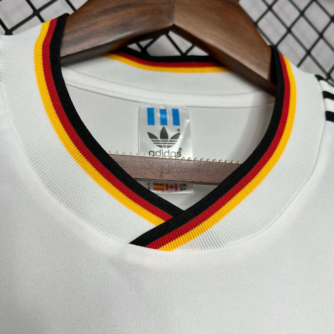 1986 Retro Germany Home Jersey - Image 6