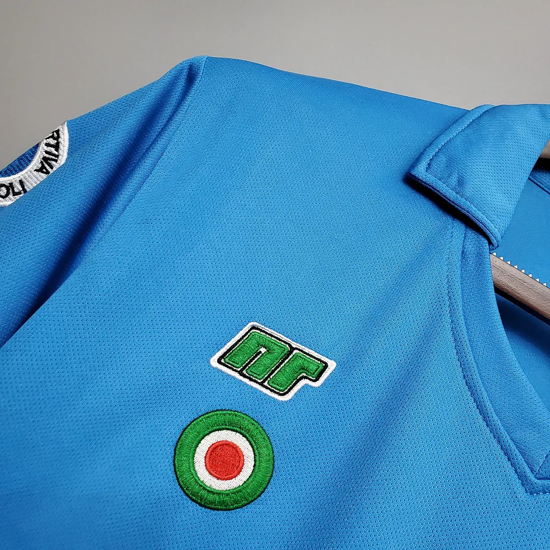 1987/1988 Retro Napoli Home Jersey - Image 4