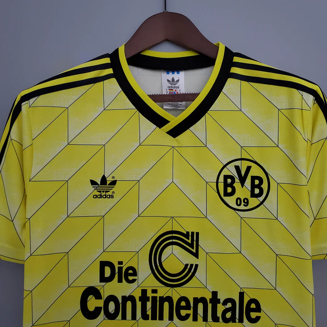 1988/1989 Retro Dortmund Home Jersey - Image 3