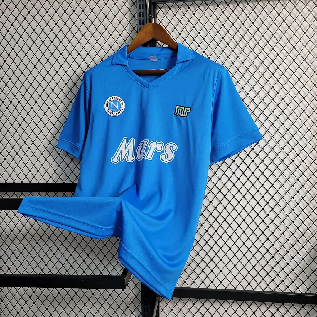 1988/1989 Retro Napoli Home Jersey - Image 3