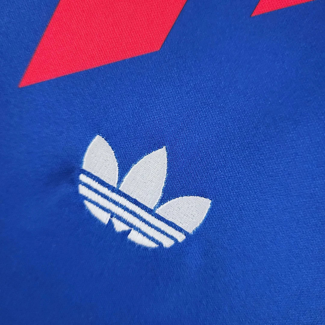 1988-1990 Retro France Home Jersey - Image 4
