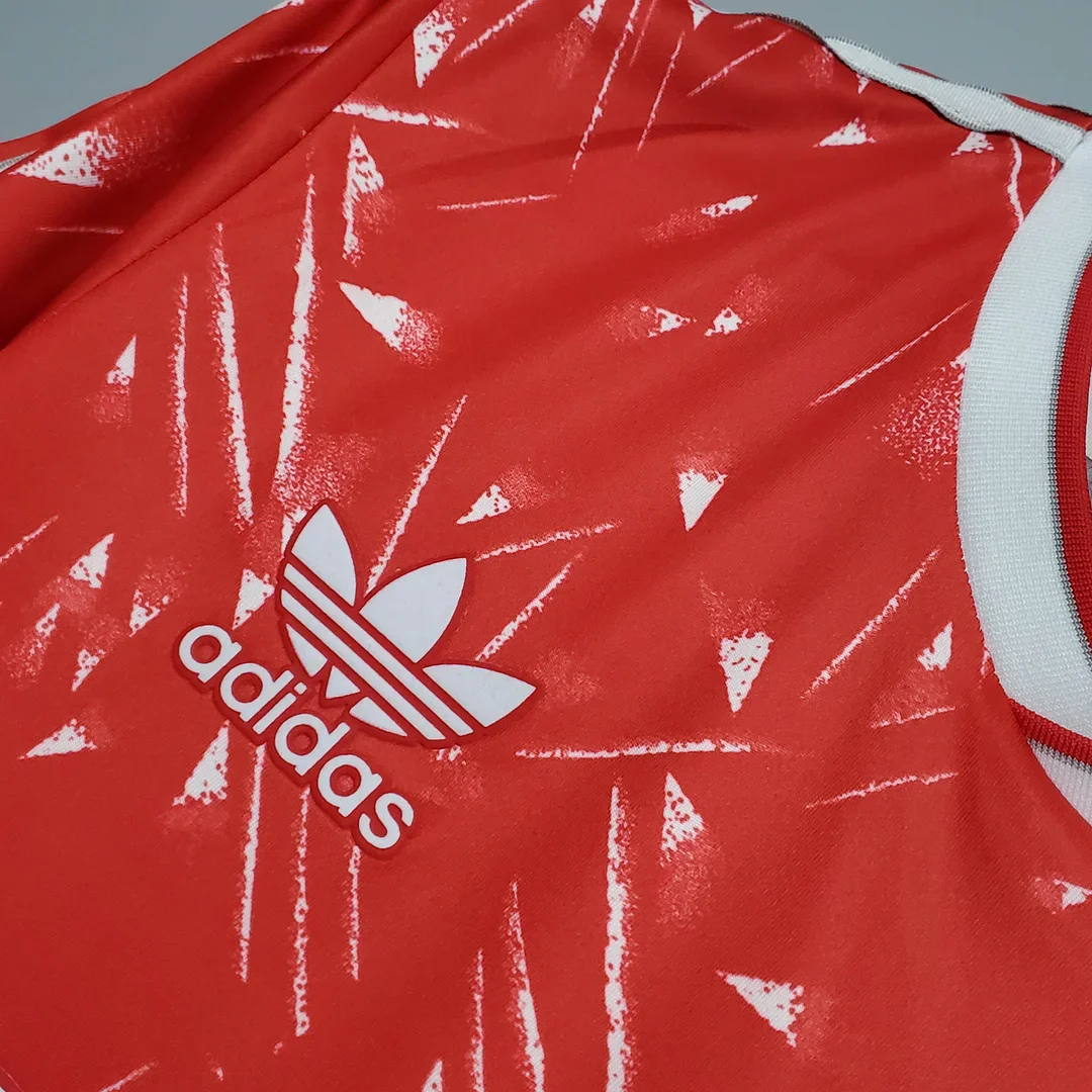 1989-1991 Retro Liverpool Home Jersey - Image 3