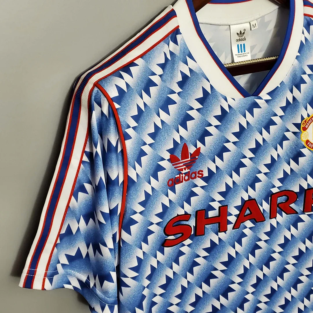 1990/1992 Retro Manchester United Away Jersey - Image 7
