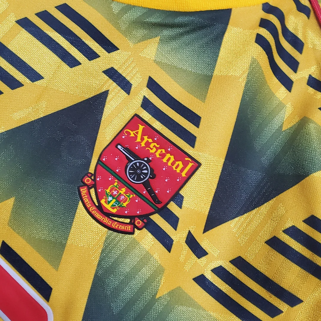1991-1993 Retro Arsenal Away Jersey - Image 4