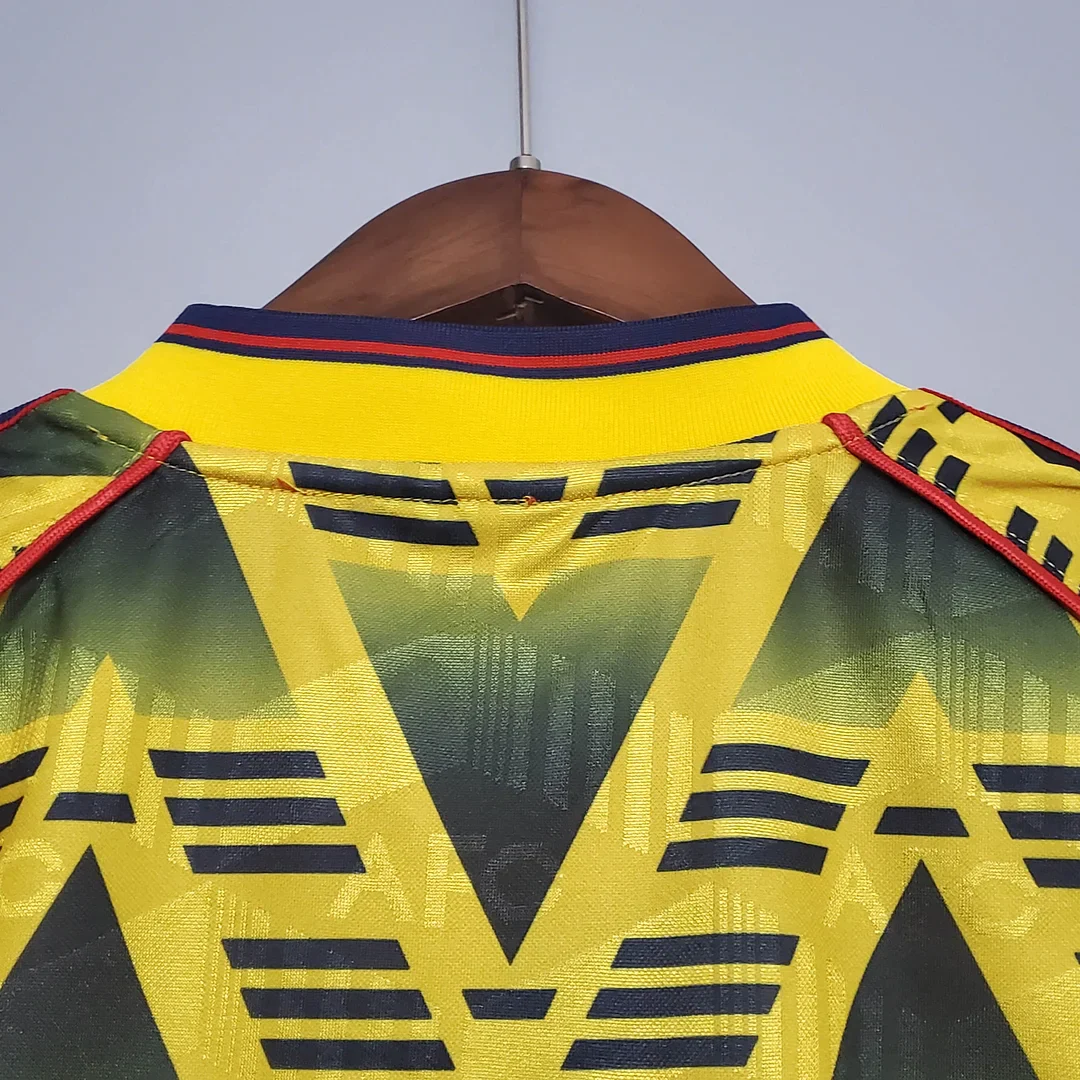 1991-1993 Retro Arsenal Away Jersey - Image 7