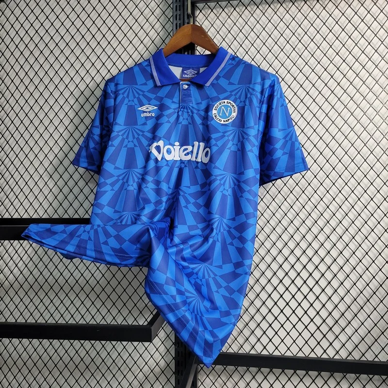 1991/1993 Retro Napoli Home Jersey - Image 3