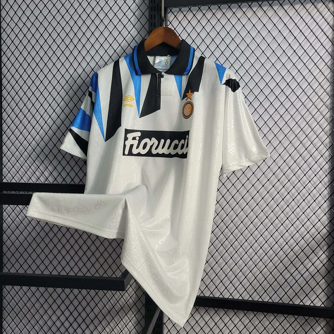 1992-1993 Retro Inter Milan Away Jersey - Image 5