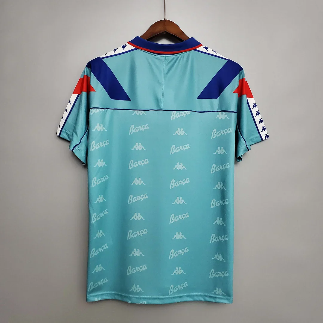 1992-1995 Retro Barcelona Away Jersey - Image 2