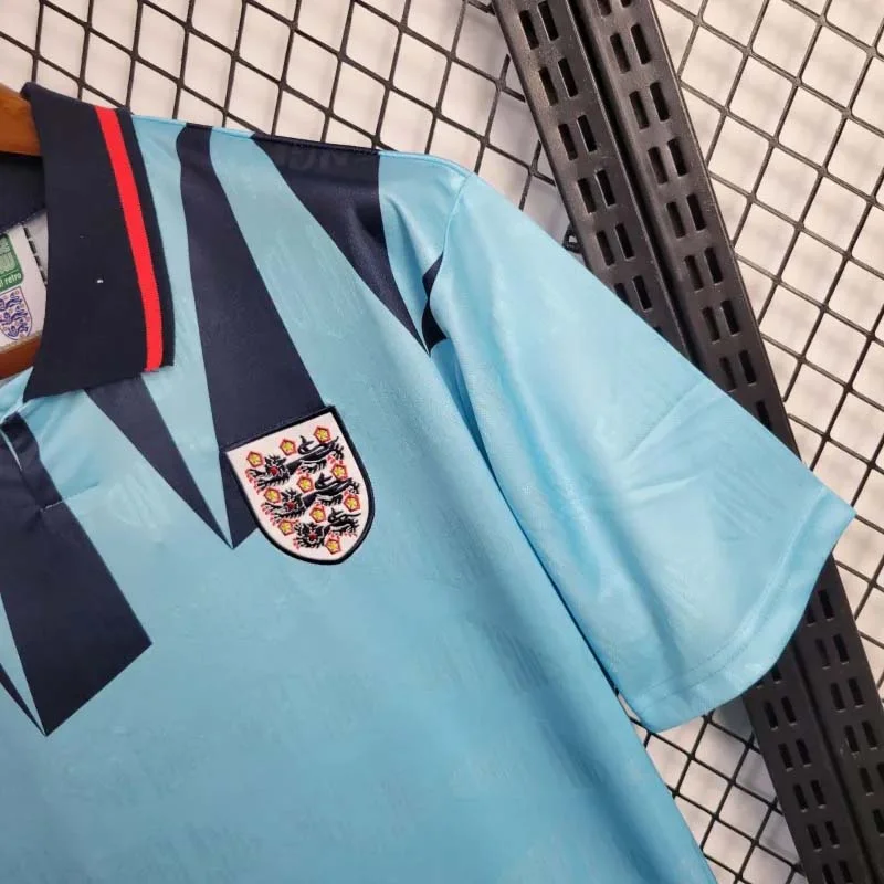 1992 Retro England Third Away Jersey - Image 5