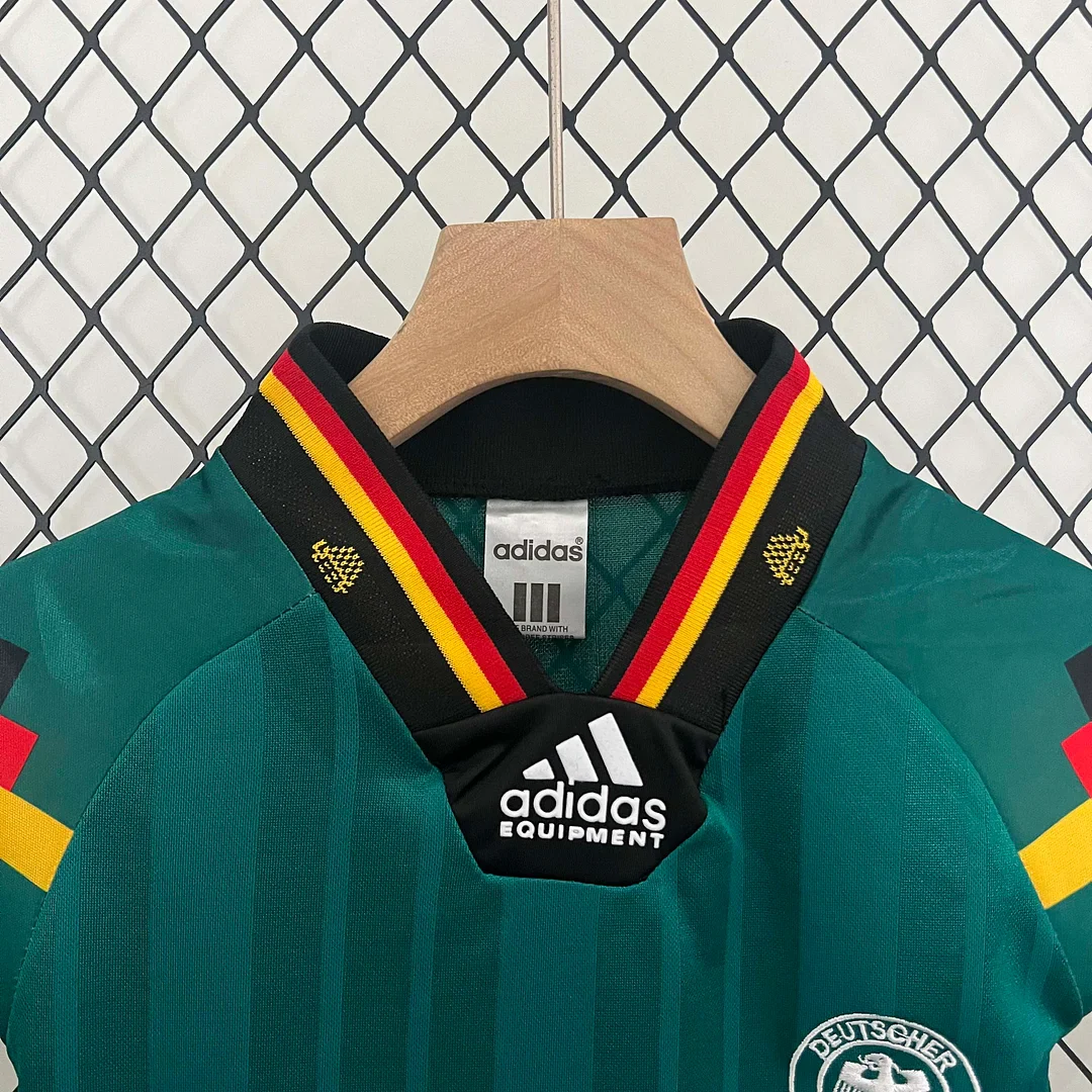 1992 Retro Germany Away Jersey Kids Size - Image 3