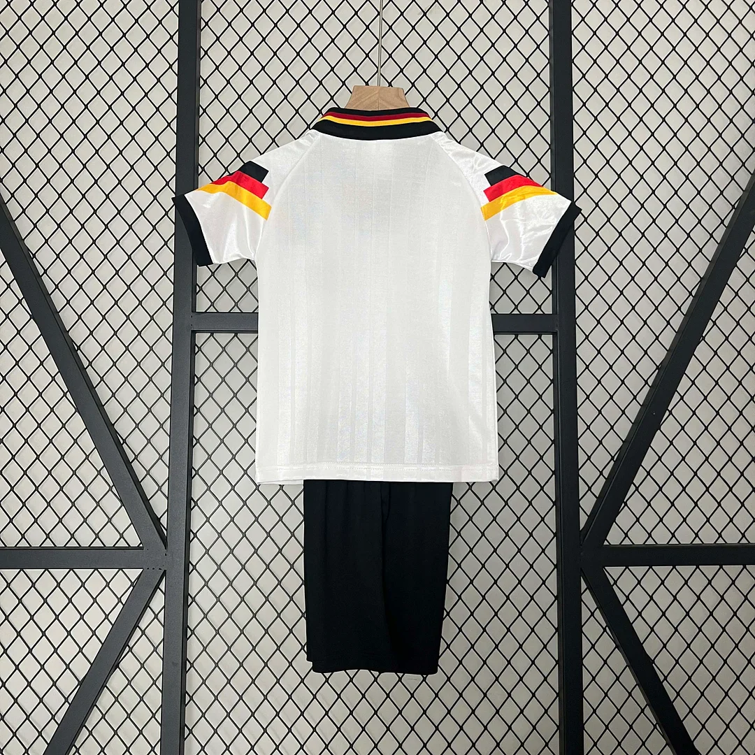 1992 Retro Germany Home Jersey Kids Size - Image 2