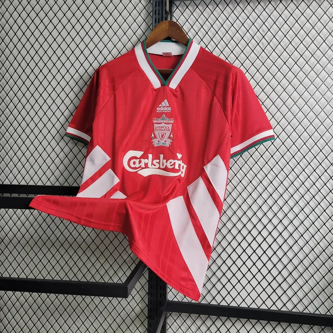 1993/1995 Retro Liverpool Home Kit - Image 4