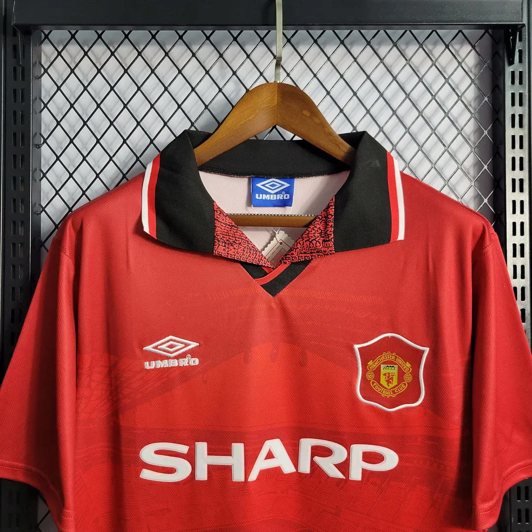 1994/1996 Retro Manchester United Home Jersey - Image 3