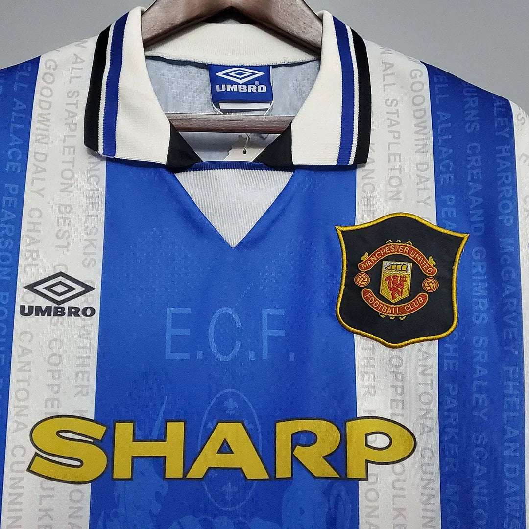 1994/1996 Retro Manchester United Third Away Jersey - Image 3