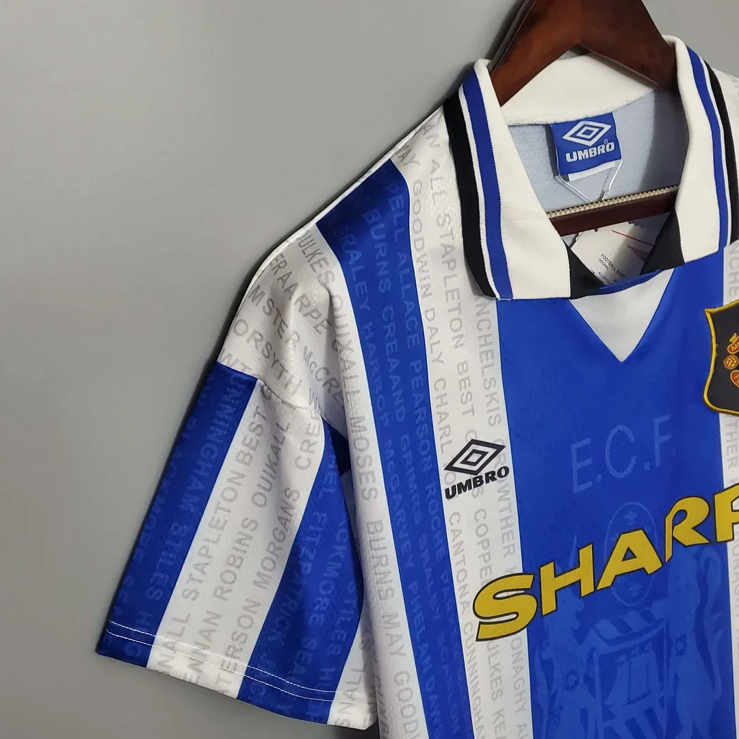 1994/1996 Retro Manchester United Third Away Jersey - Image 6