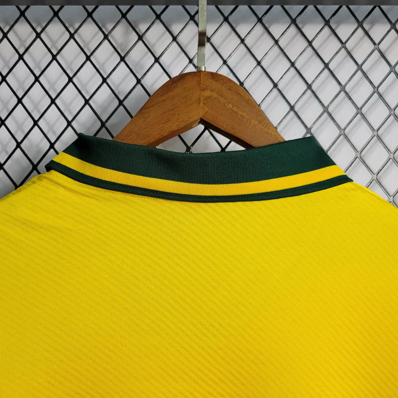 1993-1994 Retro Brazil Home Jersey - Image 6