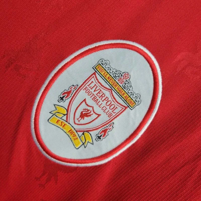 1996-1997 Retro Liverpool Home Jersey - Image 5