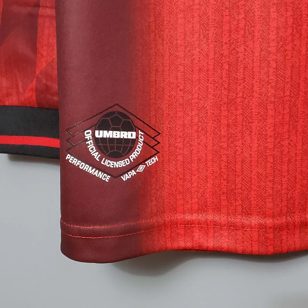 1996/1998 Retro Manchester United Home Long Sleeve - Image 6
