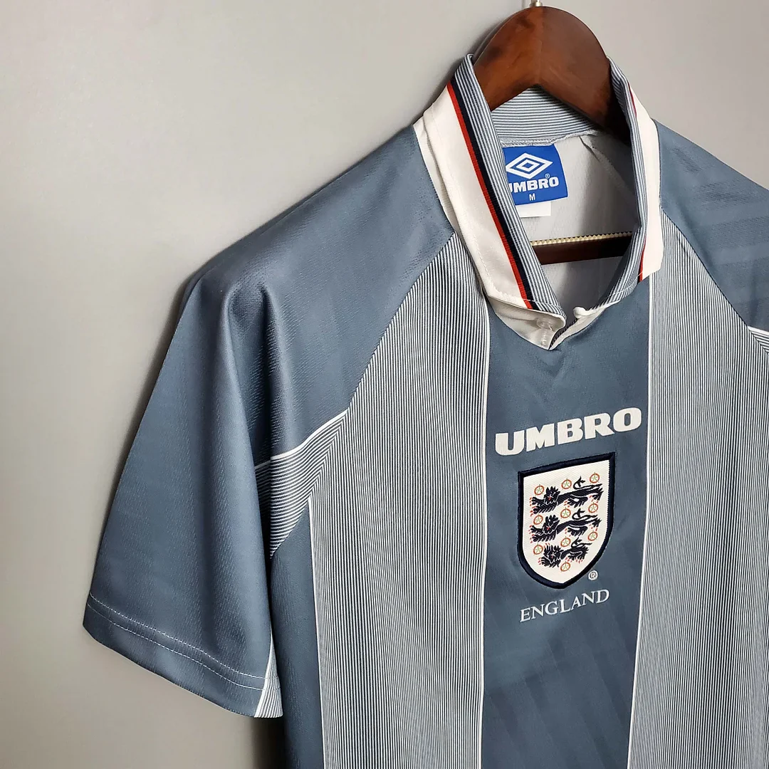 1996 Retro England Away Jersey - Image 4