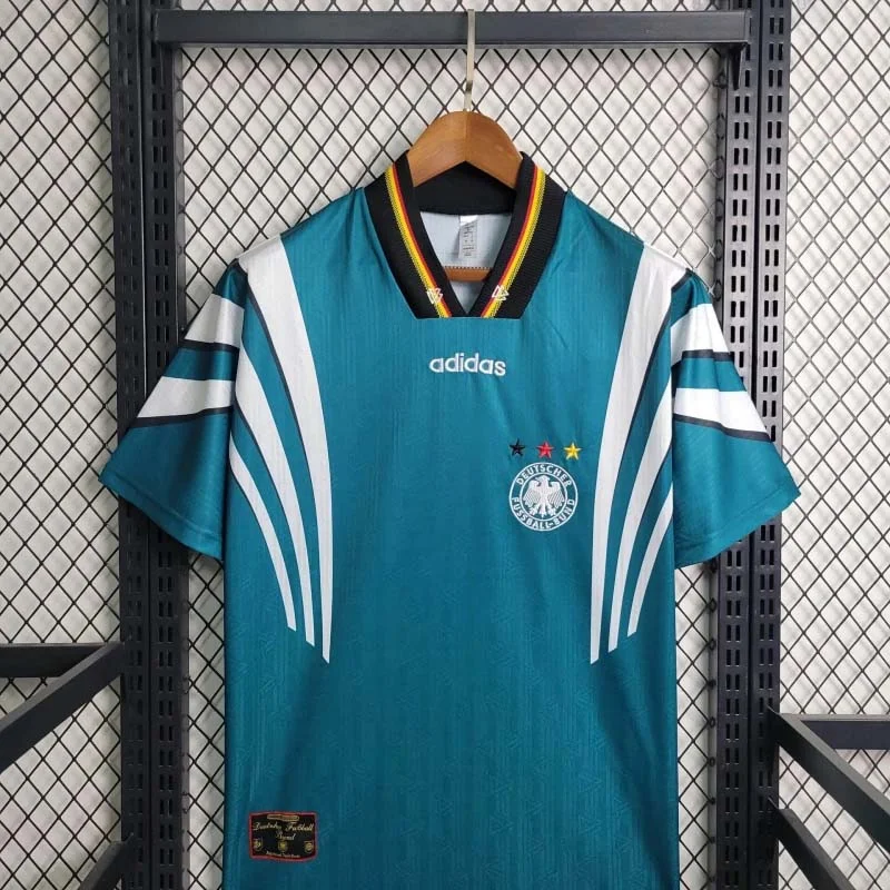 1996 Retro Germany Away Jersey - Image 4