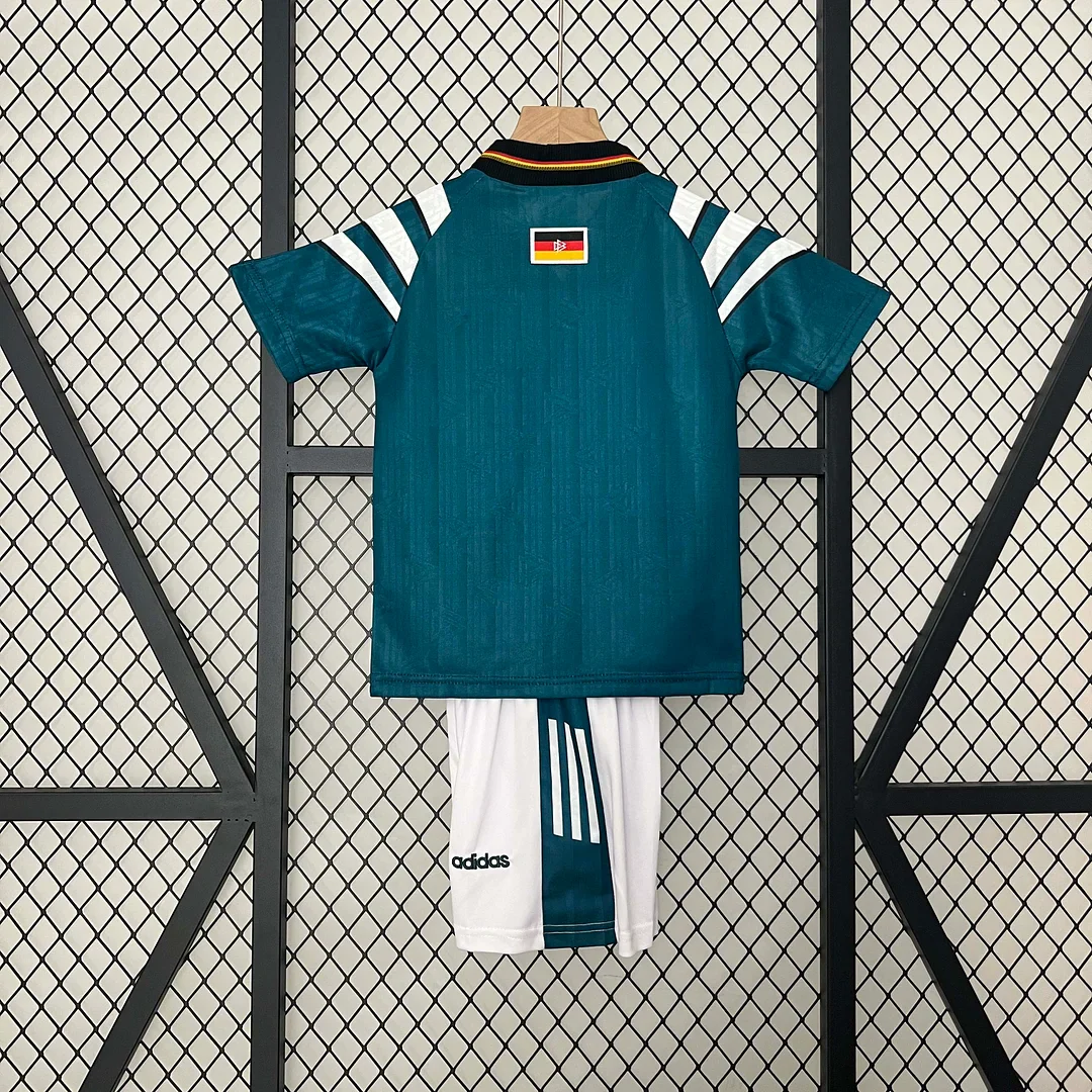 1996 Retro Germany Away Kids Size - Image 2