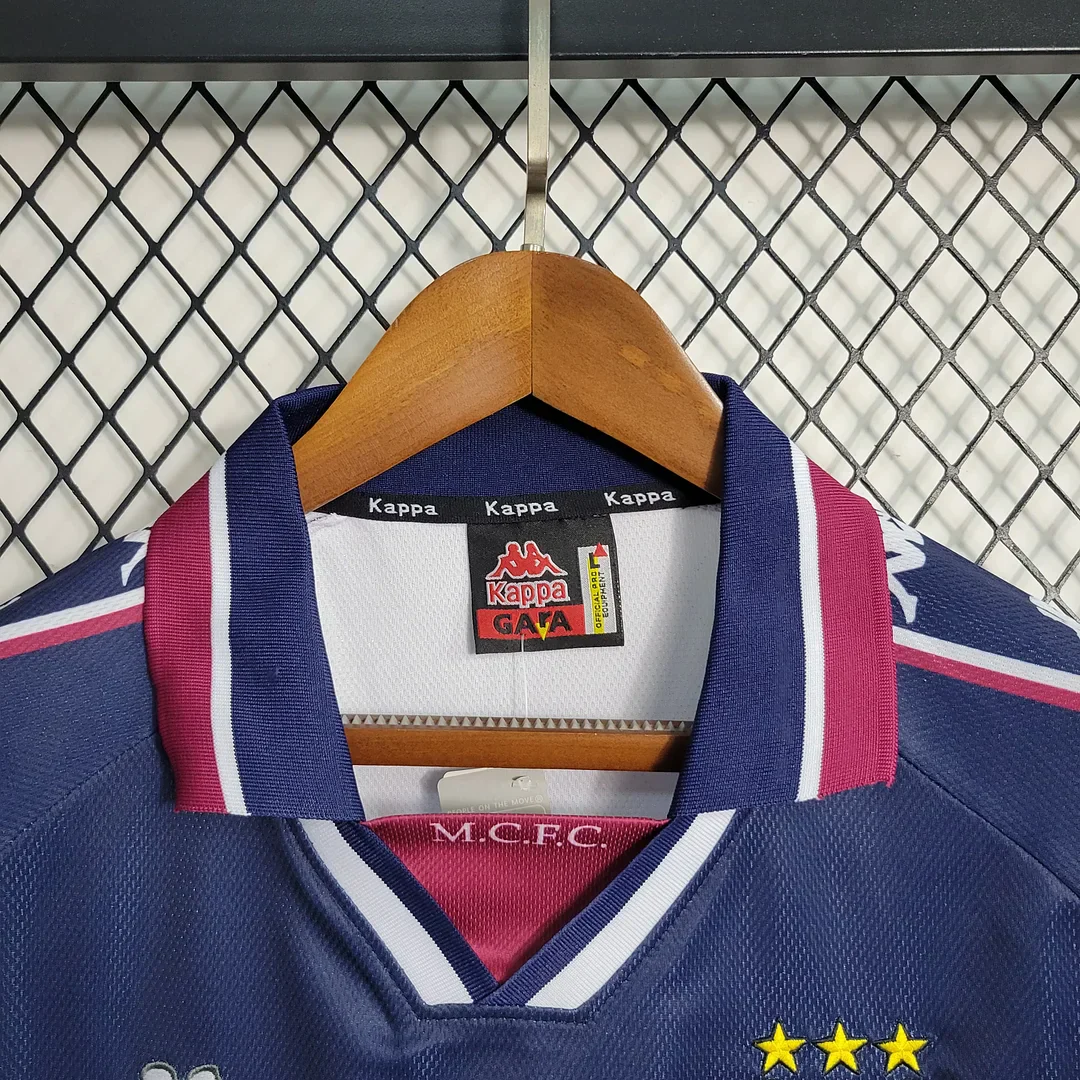 1997/1998 Retro Manchester City Away Jersey - Image 5