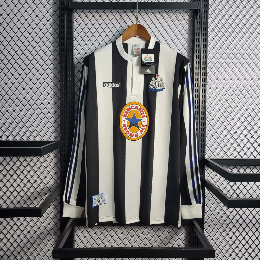 1997-1999 Retro Newcastle United Home Long Sleeve