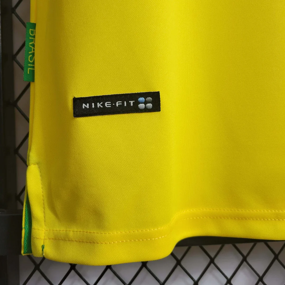 1997 Retro Brazil Home Jersey - Image 10