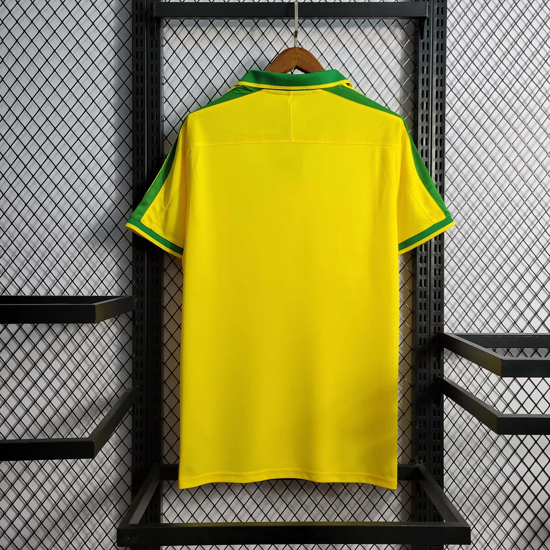 1997 Retro Brazil Home Jersey - Image 2