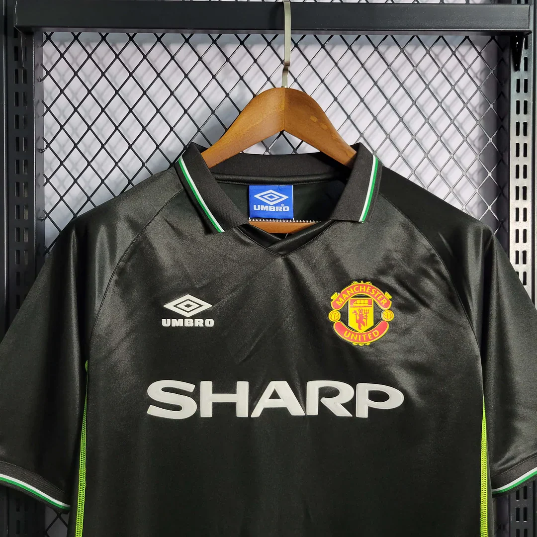 1998/1999 Retro Manchester United Third Away Jersey - Image 3