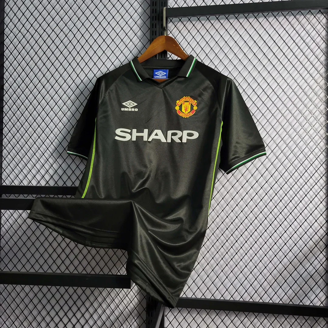 1998/1999 Retro Manchester United Third Away Jersey - Image 8