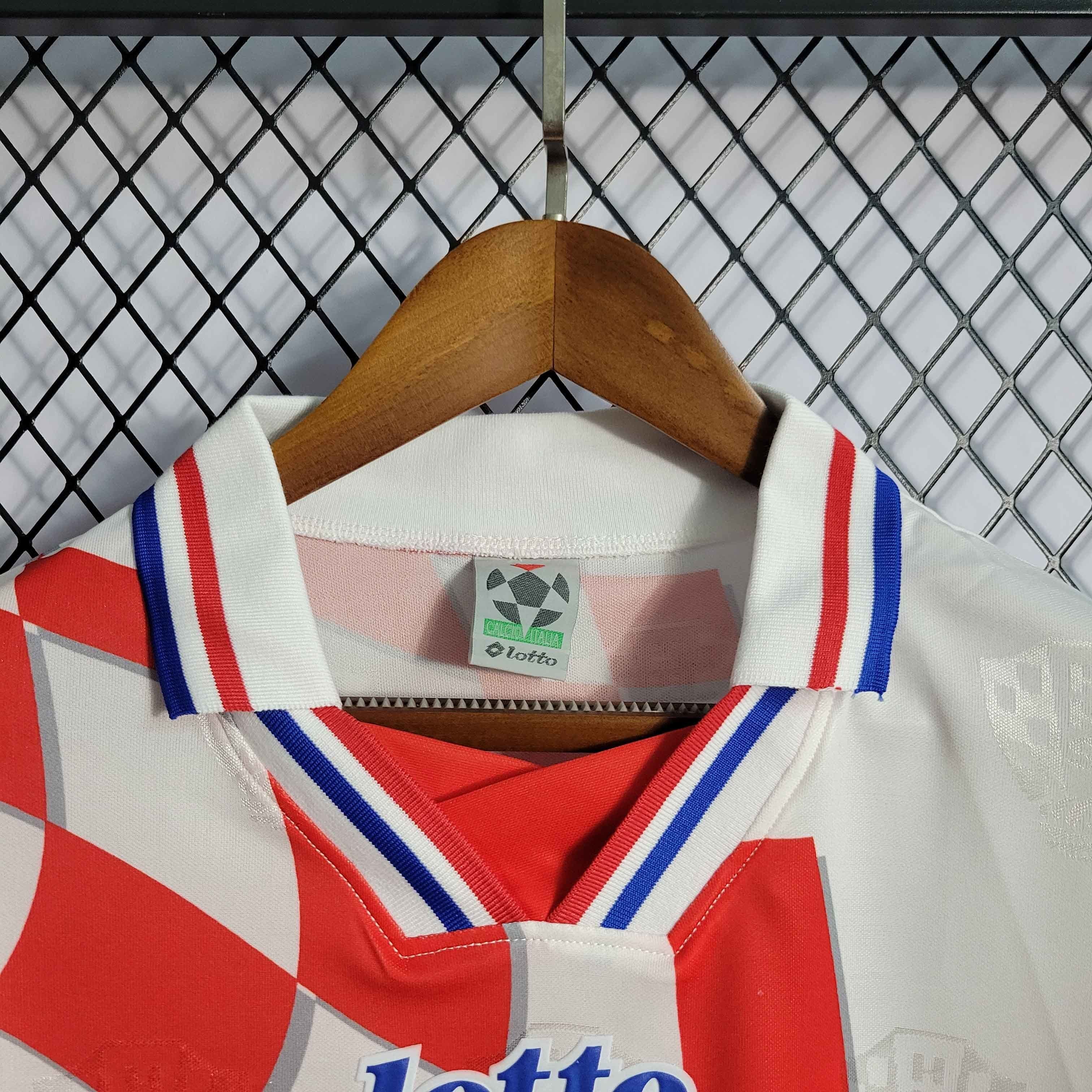 1998 Retro Croatia Home Jersey - Image 6
