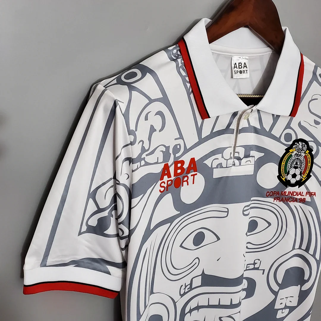 1998 Retro Mexico Away Jersey - Image 3