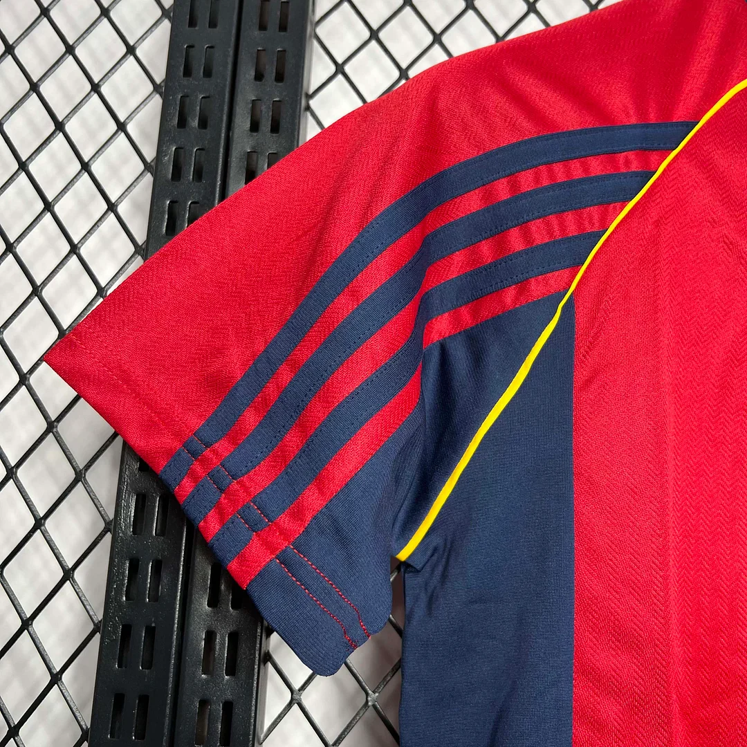 1998 Retro Spain Home Jersey - Image 5