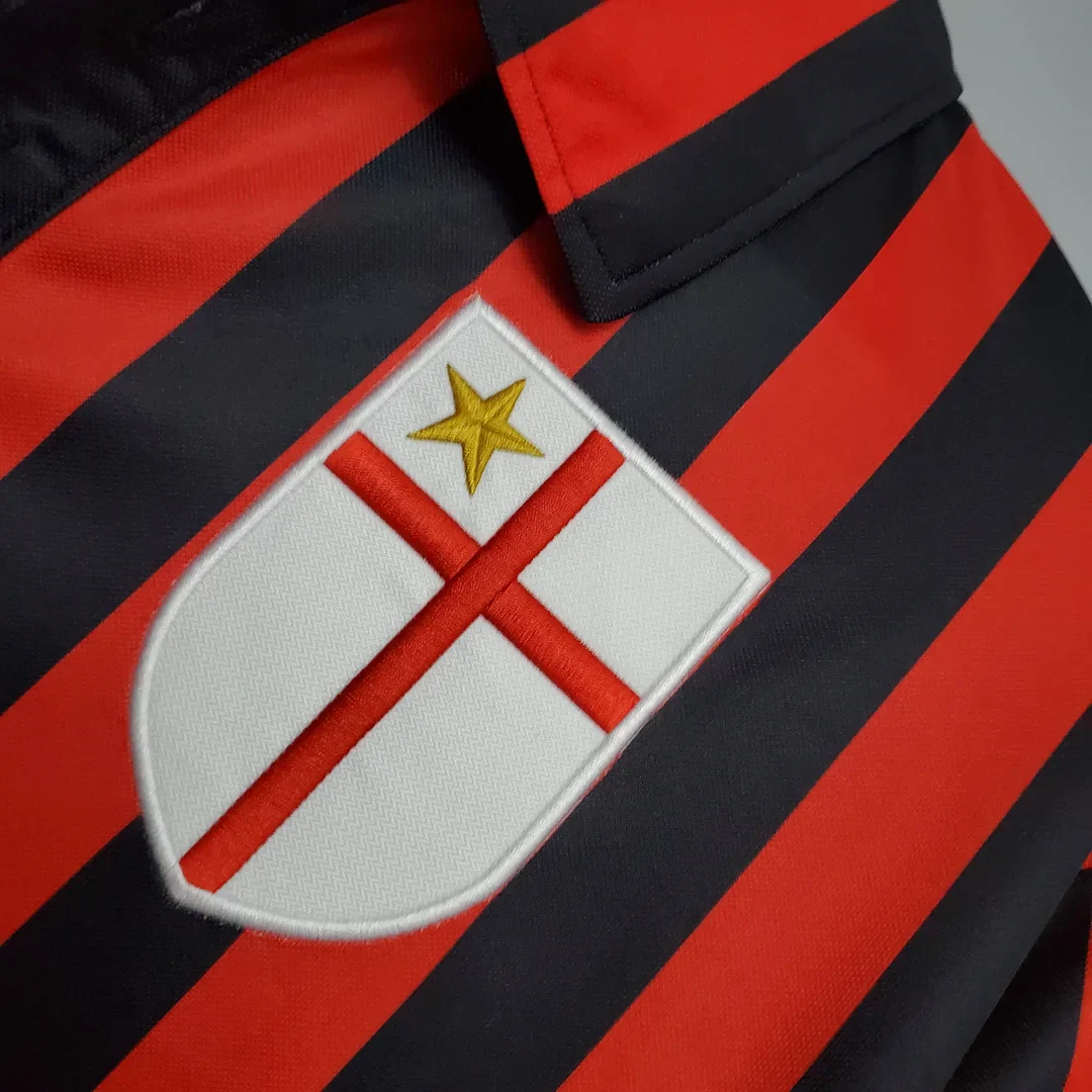 1999/2000 Retro AC Milan Home Jersey - Image 4
