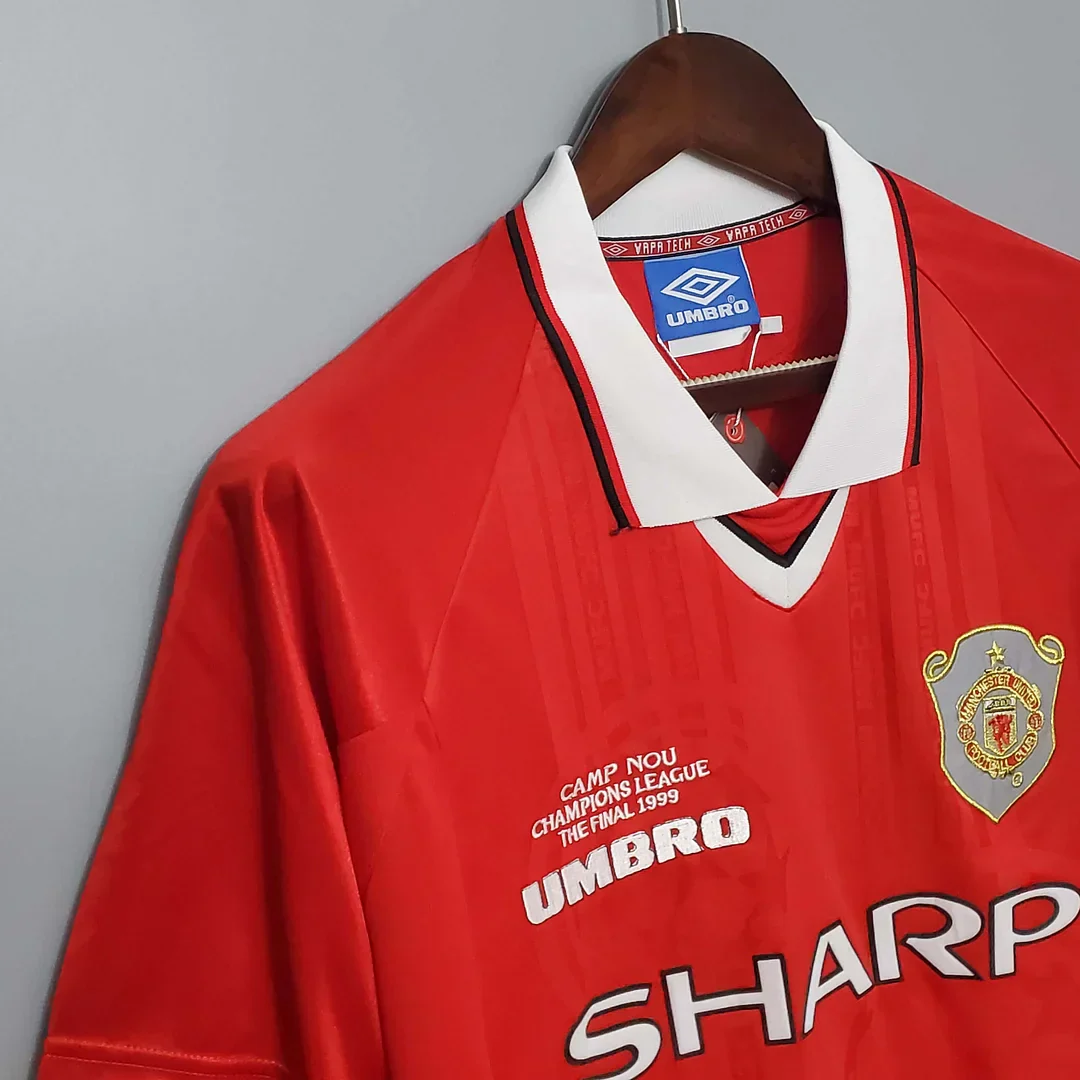 1999/2000 Retro Manchester United European Home Jersey - Image 6