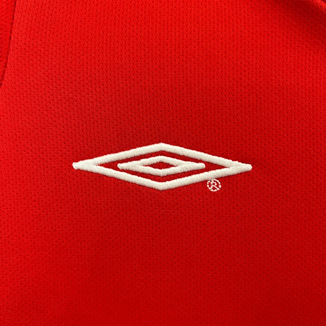 2000/2002 Retro Manchester United Home Kids Size - Image 3