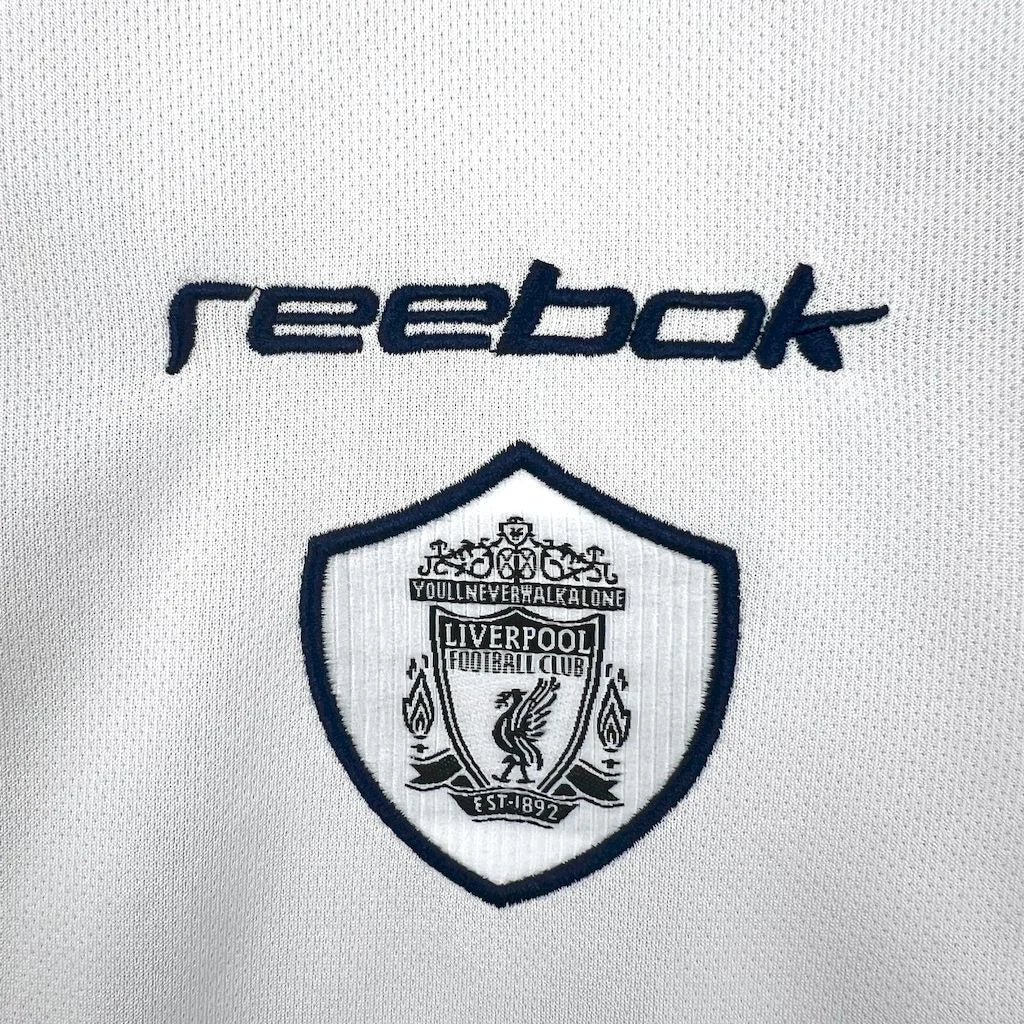 2001-2002 Retro Liverpool Away Jersey - Image 5