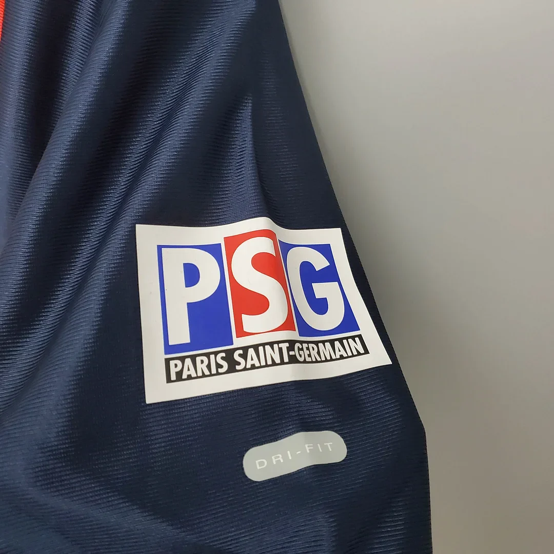 2001/2002 Retro Psg Paris Saint-Germain Home Jersey - Image 7