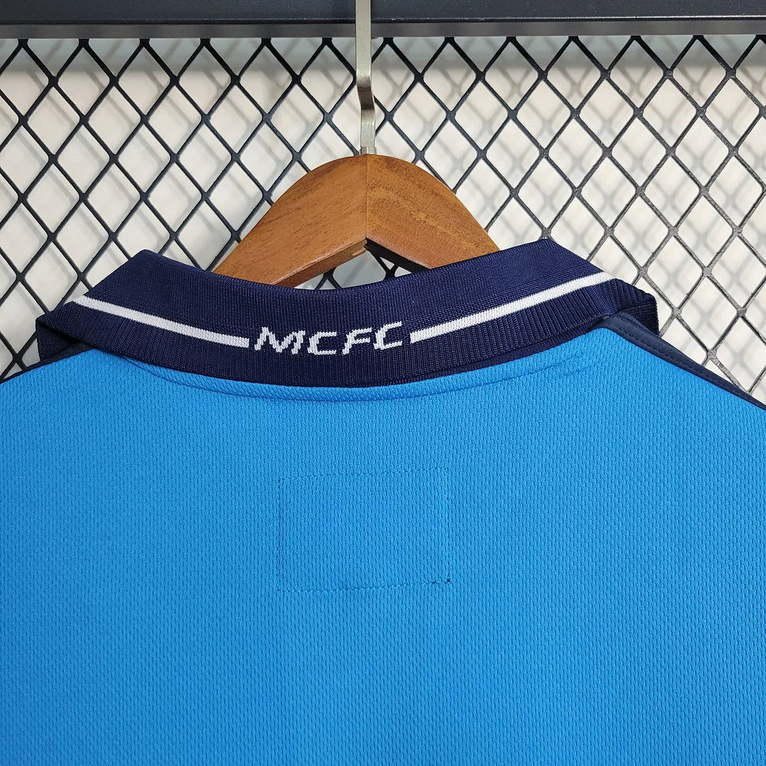 2001/2003 Retro Manchester City Home Jersey - Image 7