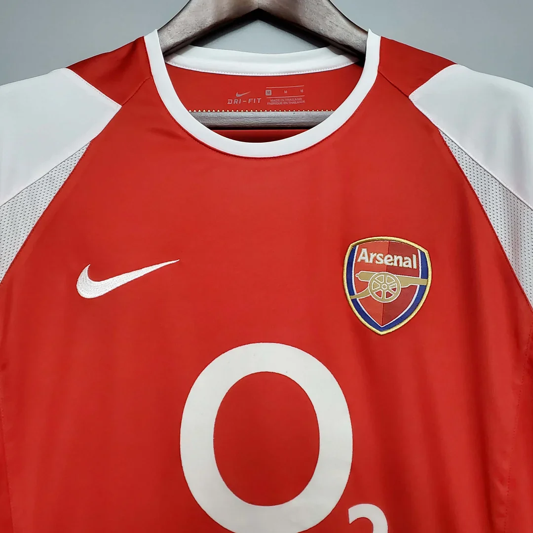 2002-2004 Retro Arsenal Home Jersey - Image 6