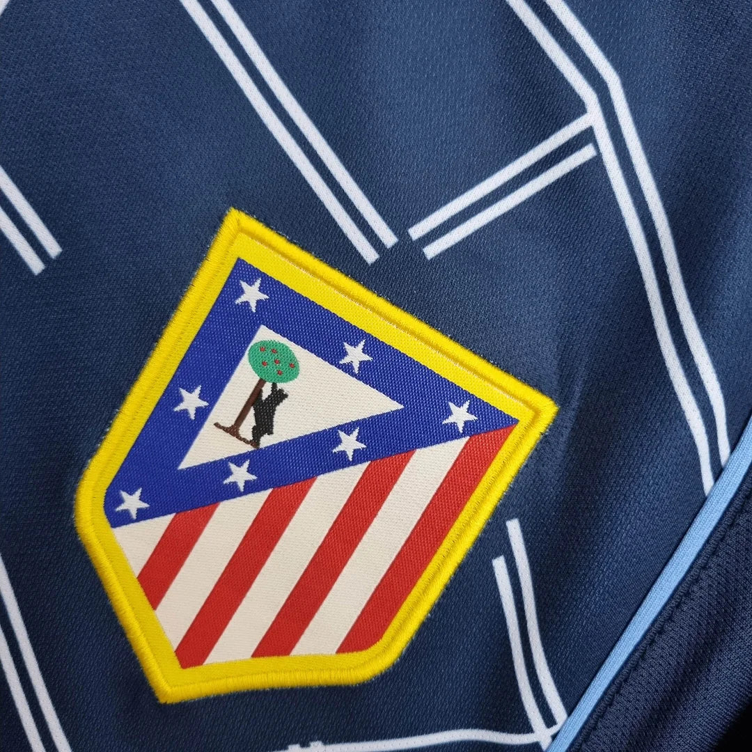 2004/2005 Retro Atletico Madrid Away Jersey - Image 4