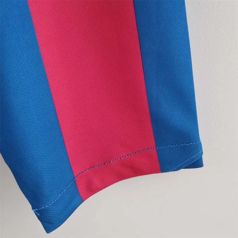 2005-2006 Retro Barcelona Home Jersey Long Sleeve - Image 10