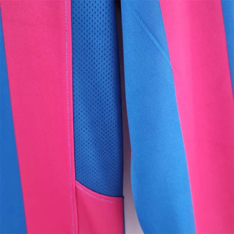 2005-2006 Retro Barcelona Home Jersey Long Sleeve - Image 9
