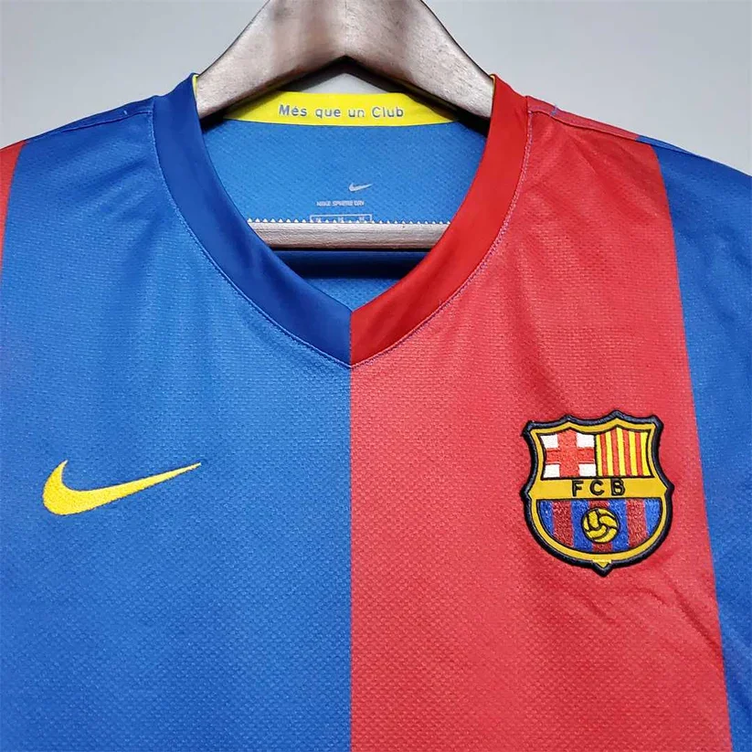 2006-2007 Retro Barcelona Home Jersey - Image 6