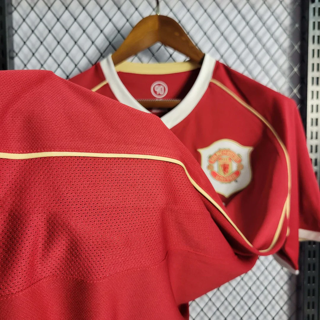 2006/2007 Retro Manchester United Home - Image 9