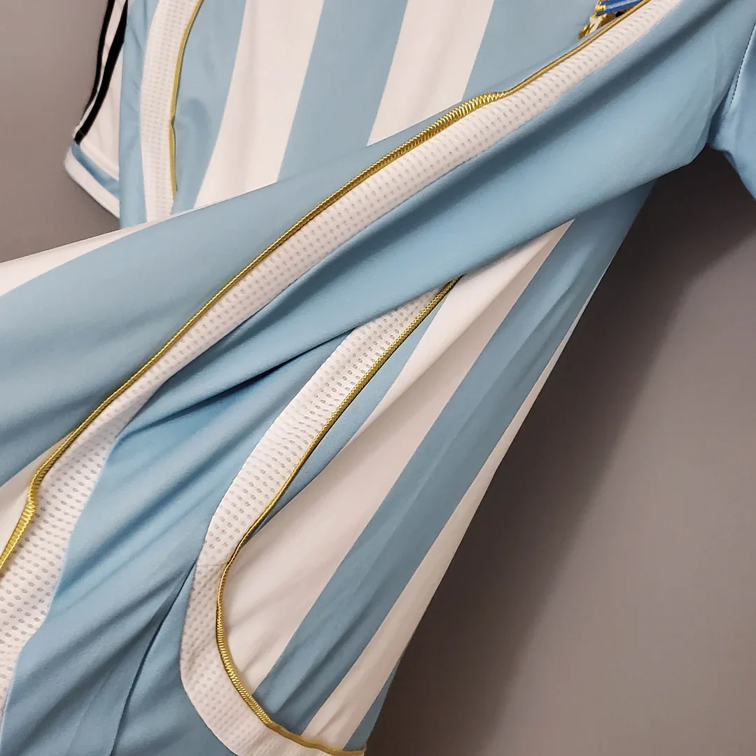 2006 Retro Argentina Home Jersey - Image 4