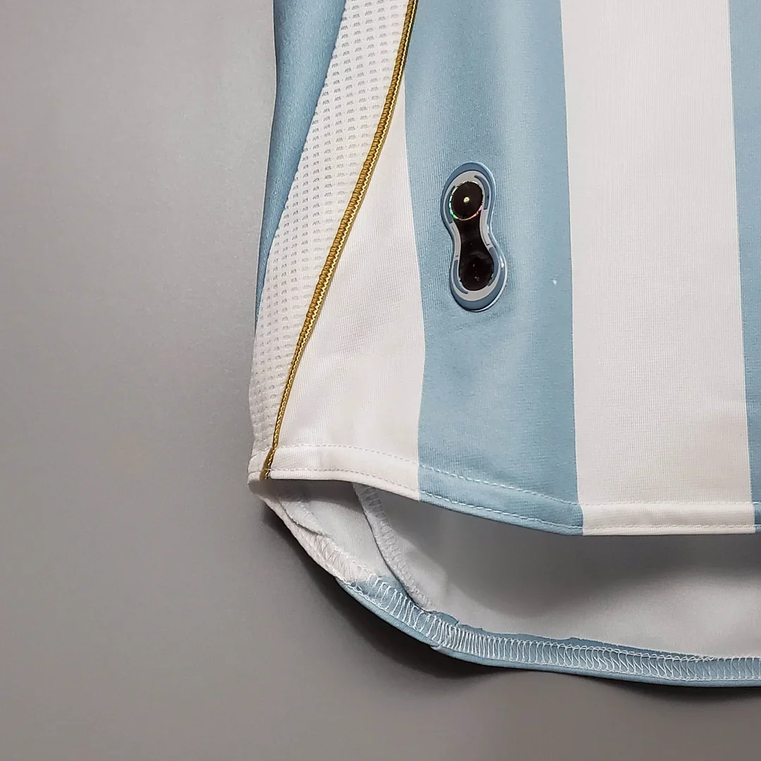 2006 Retro Argentina Home Jersey - Image 5