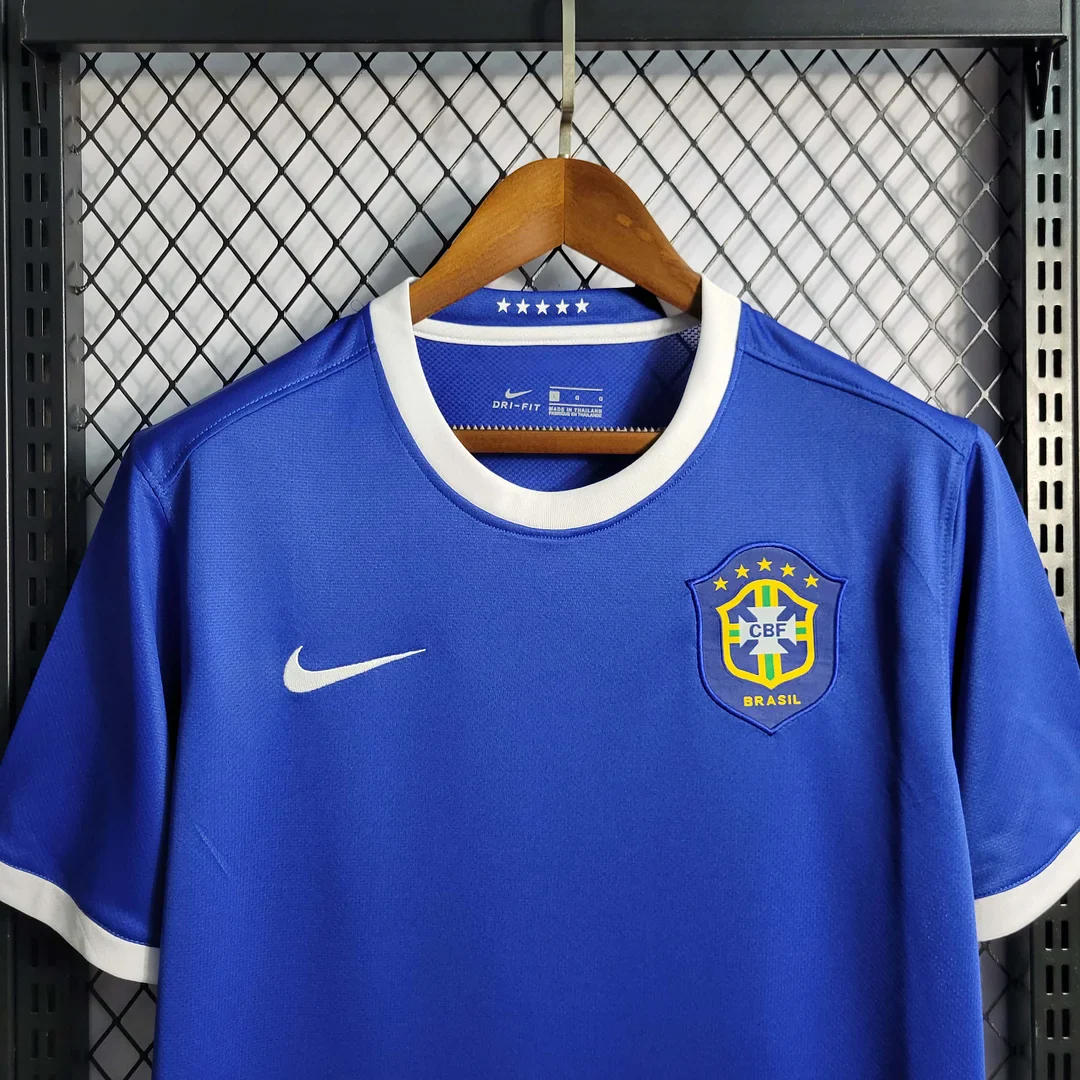 2006 Retro Brazil Away Jersey - Image 3